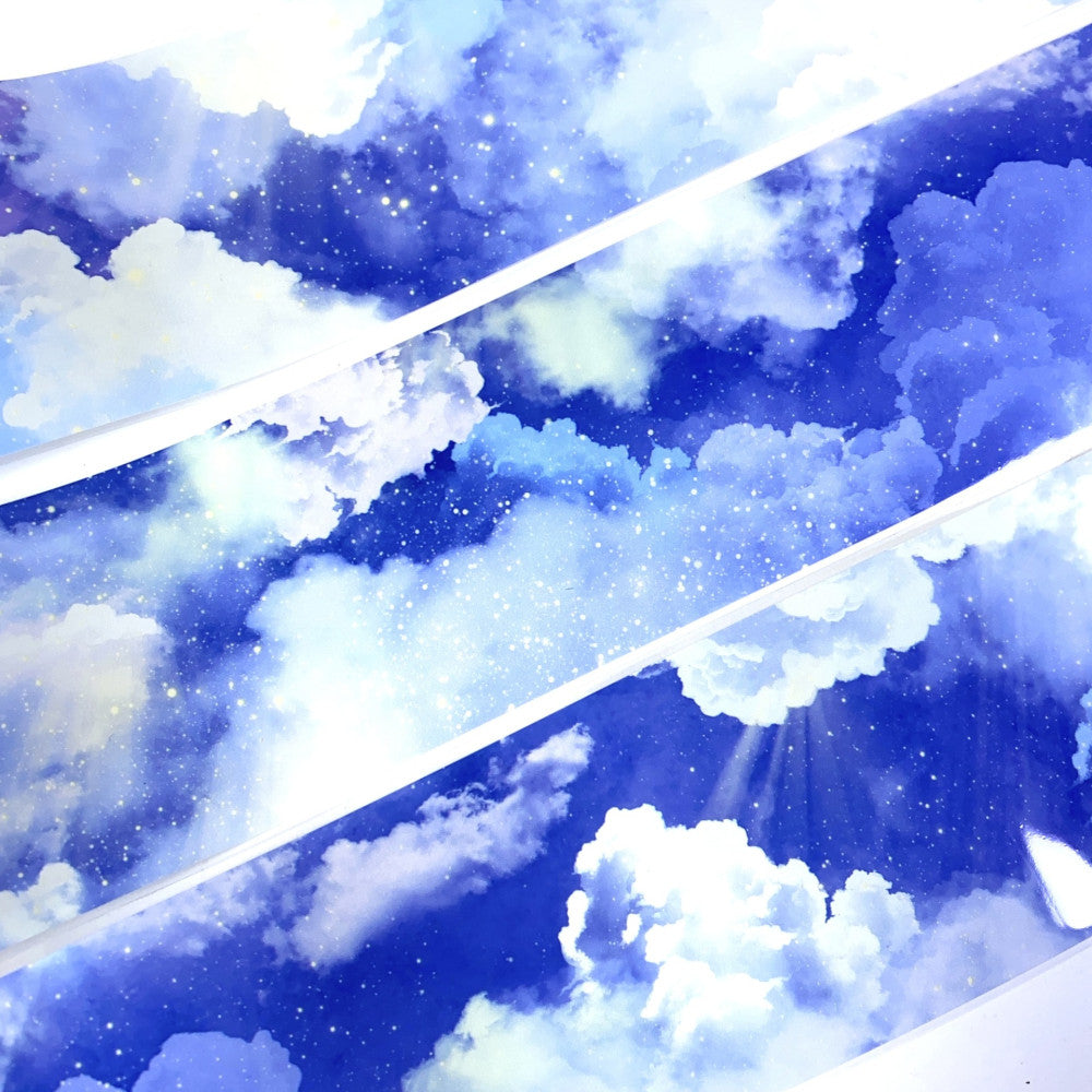 Sky background decoration PET tape 6 cm 2 m image 4