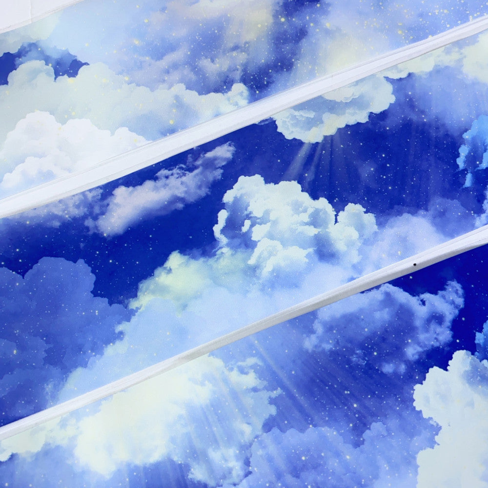 Sky background decoration PET tape 6 cm 2 m image 0