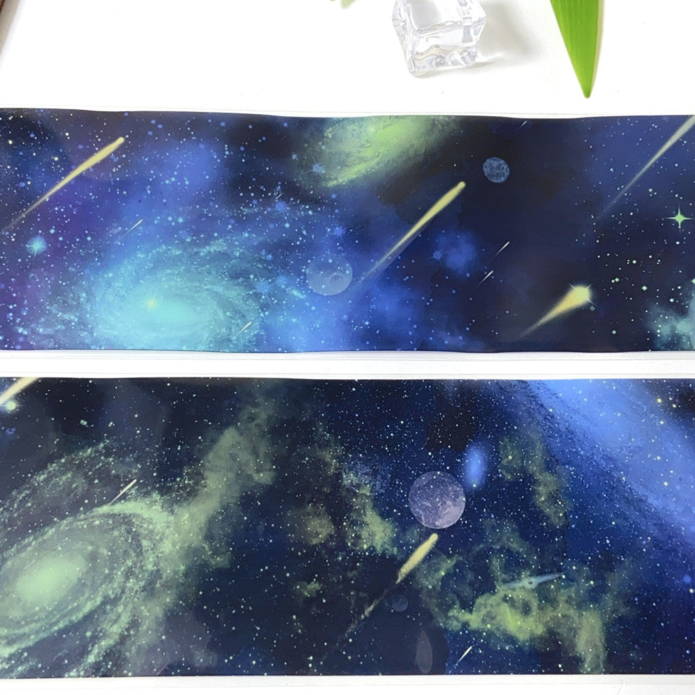 Universe sky background PET tape 6 5 cm 2 m image 1