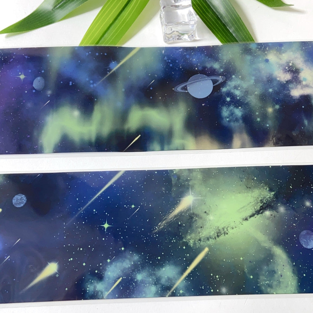 Universe sky background PET tape 6 5 cm 2 m image 2