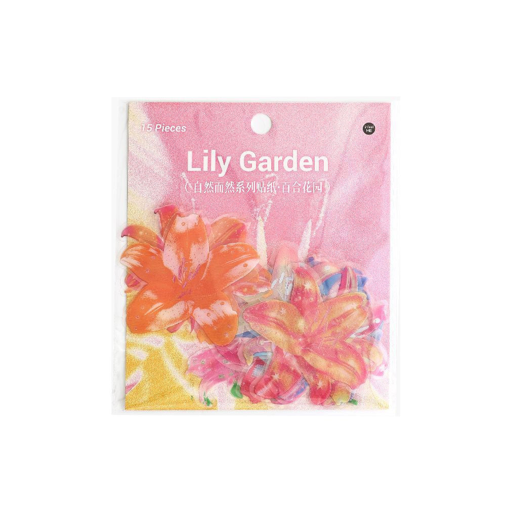 Natural Series PET Sticker Pack 4 Types 15 Pcs image 4