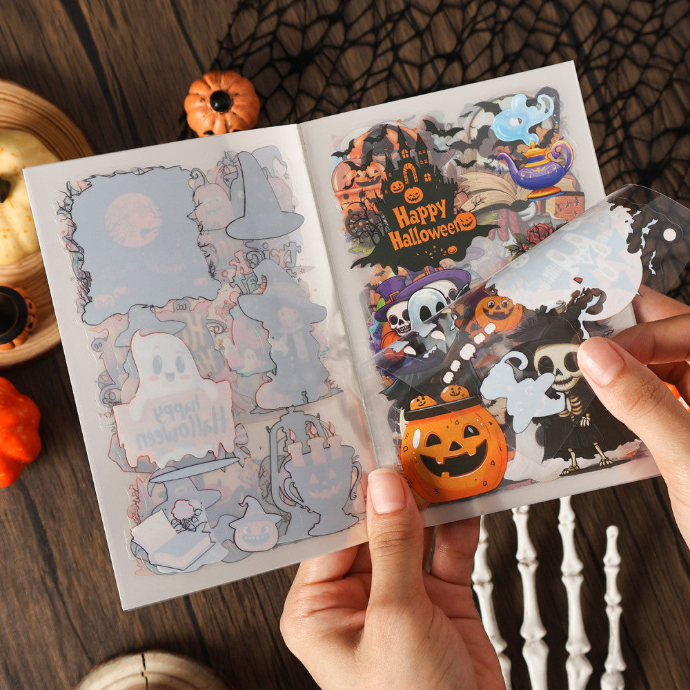 Halloween Castle Creative Sticker Book 2 Types 20 Sheets image 3