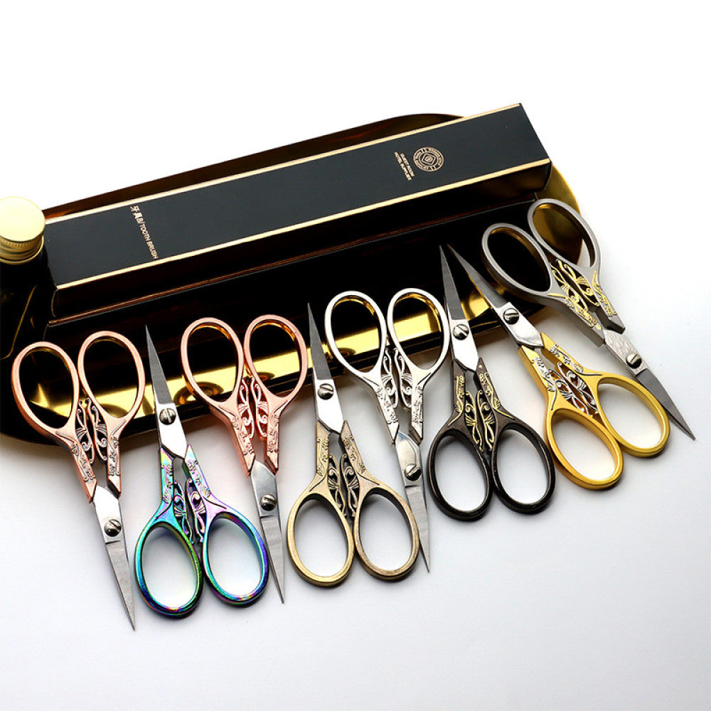 Stainless steel retro butterfly scissors image 0