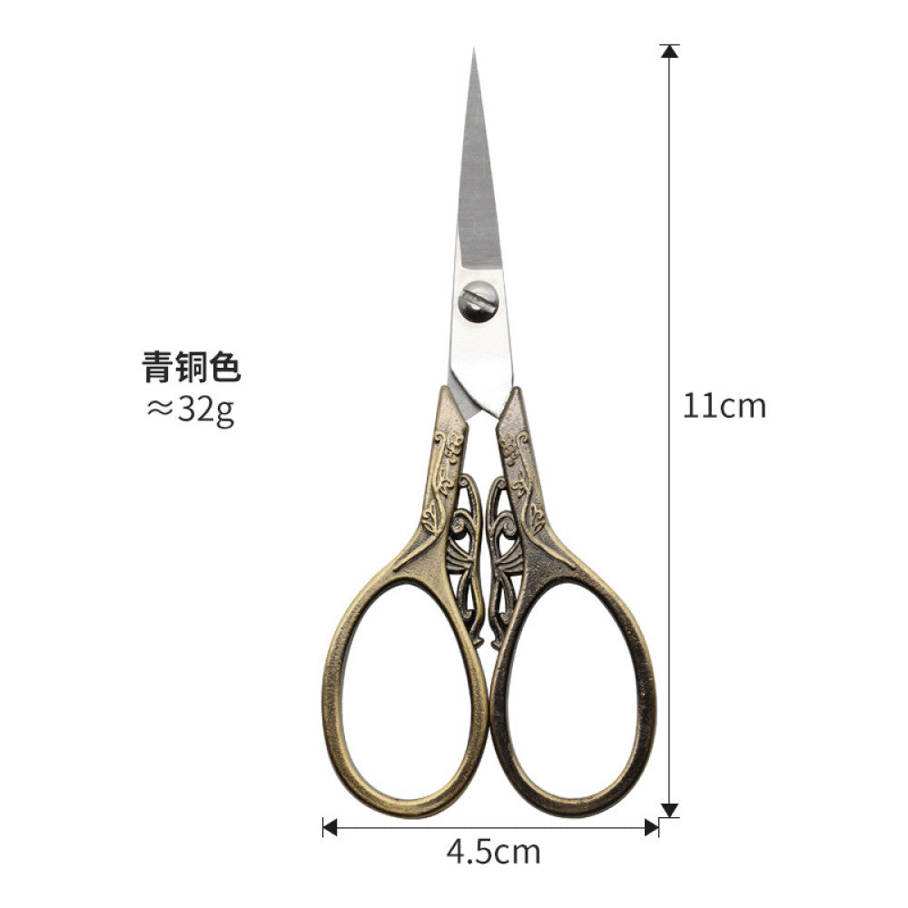 Stainless steel retro butterfly scissors image 4