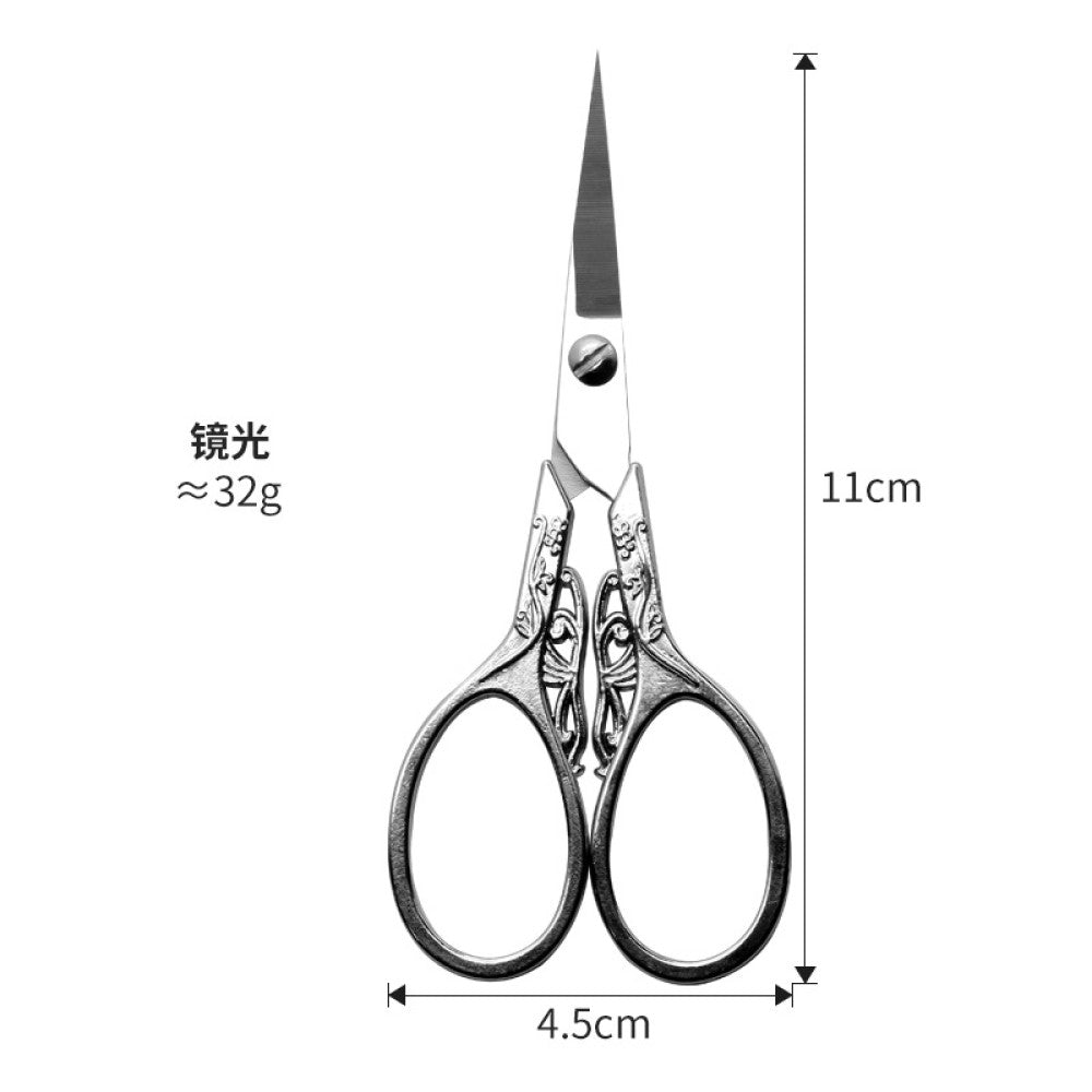Stainless steel retro butterfly scissors