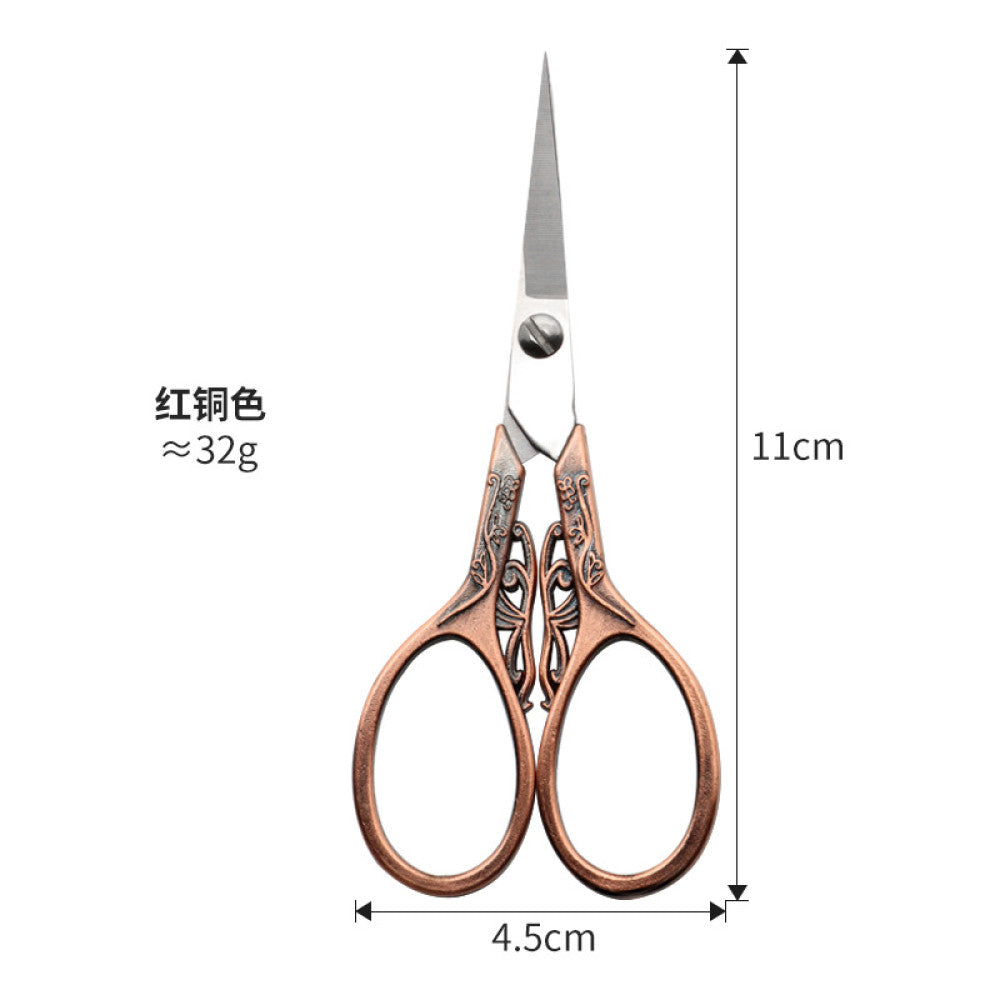 Stainless steel retro butterfly scissors image 8
