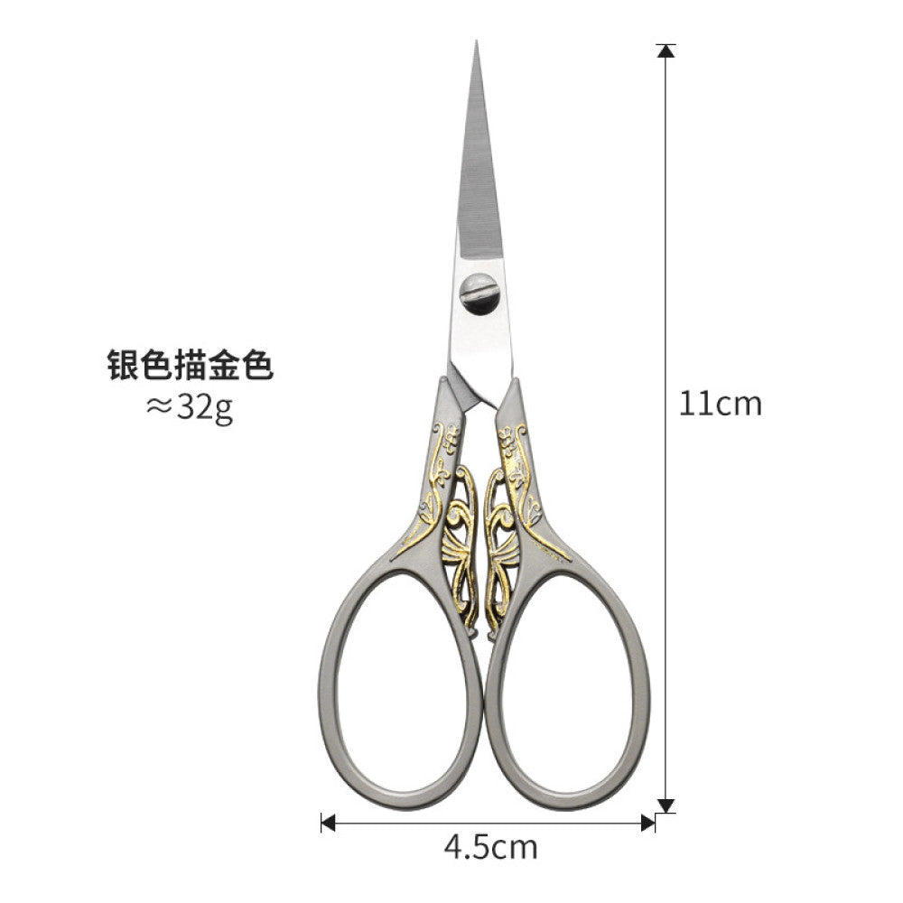 Stainless steel retro butterfly scissors image 12