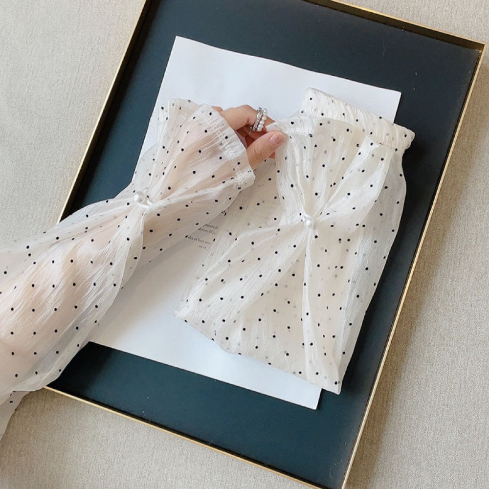 High value pearl buckle sleeves image 3