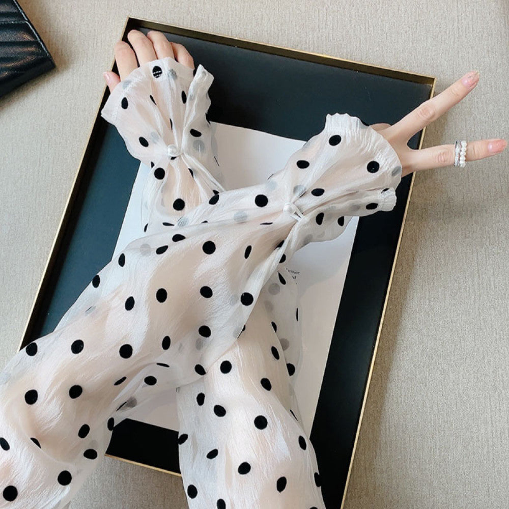 High value pearl buckle sleeves image 12
