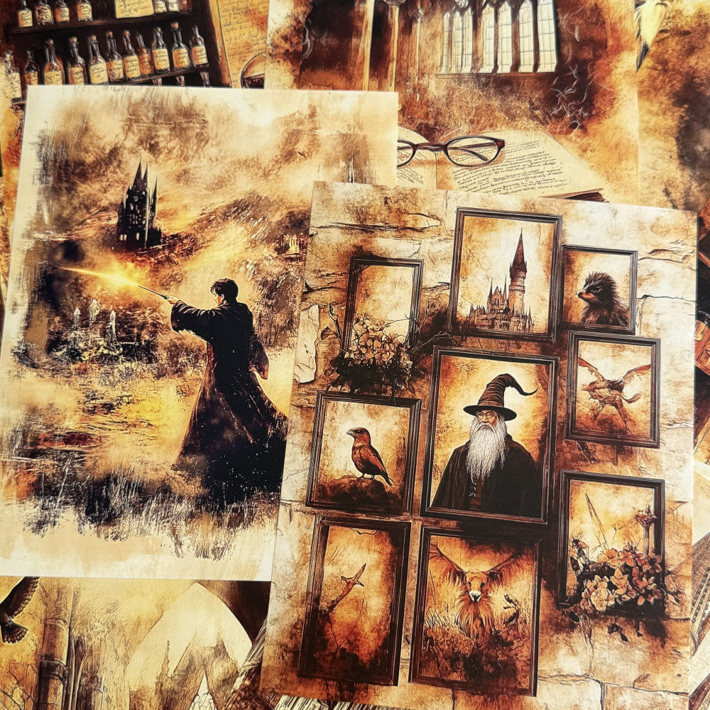 Harry Potter Hogwarts SchoolBackground Paper 14cm 18cm image 3