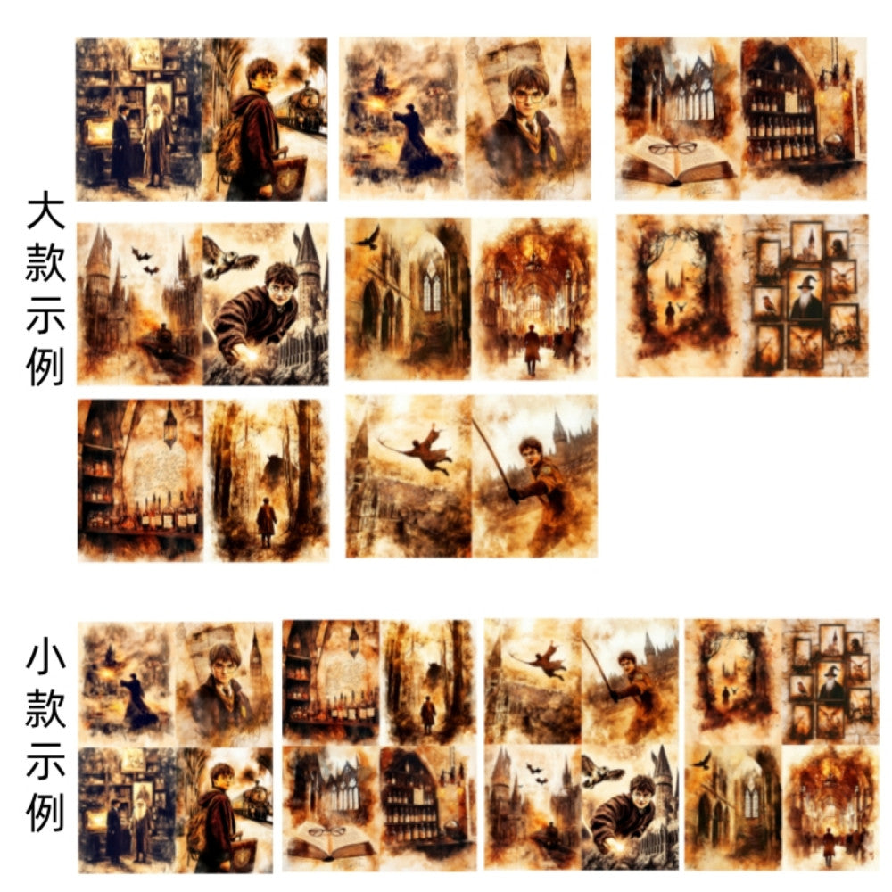 Harry Potter Hogwarts SchoolBackground Paper 14cm 18cm image 4