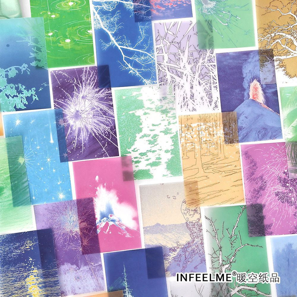 Memories Series Material Paper 15 Sheets image 3