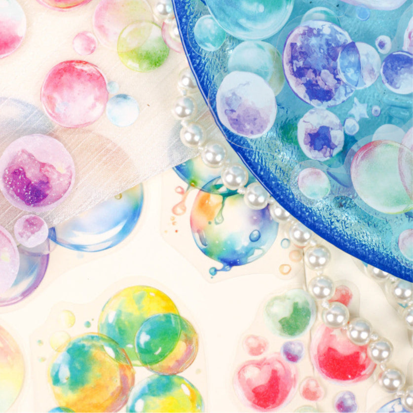 Dream Bubble Wonderland Series PET Stickers 6 Types image 3