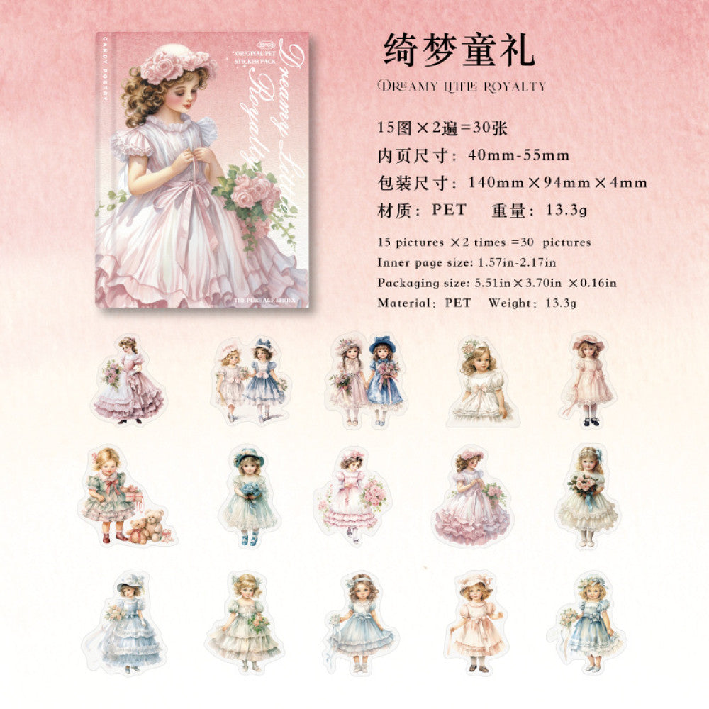 Character Base Collage Material Notebook Stickes 6 Types image 10