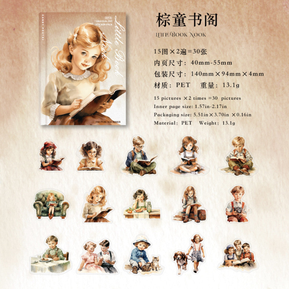 Character Base Collage Material Notebook Stickes 6 Types image 12