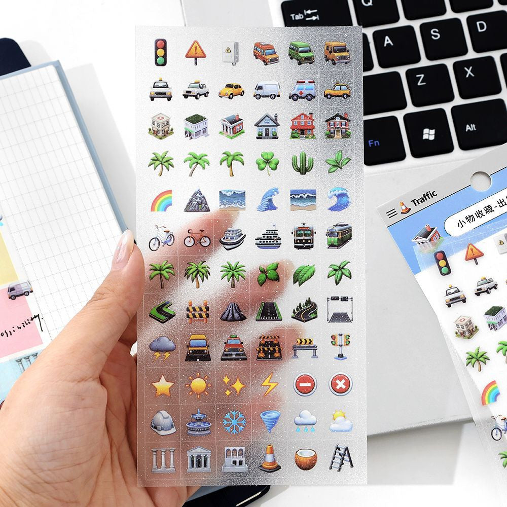Small Collection Creative PET Stickers 4 Types image 8