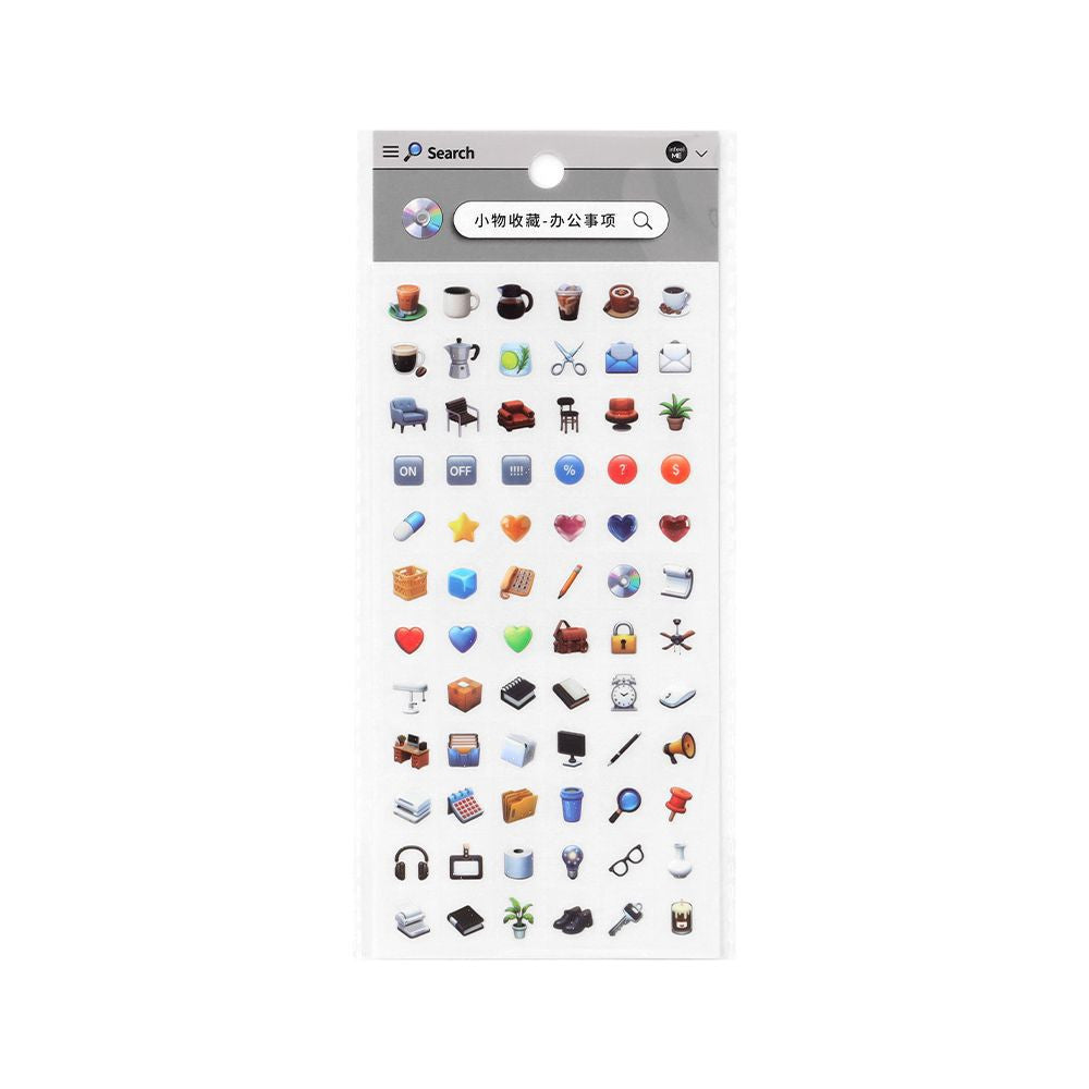 Small Collection Creative PET Stickers 4 Types image 3