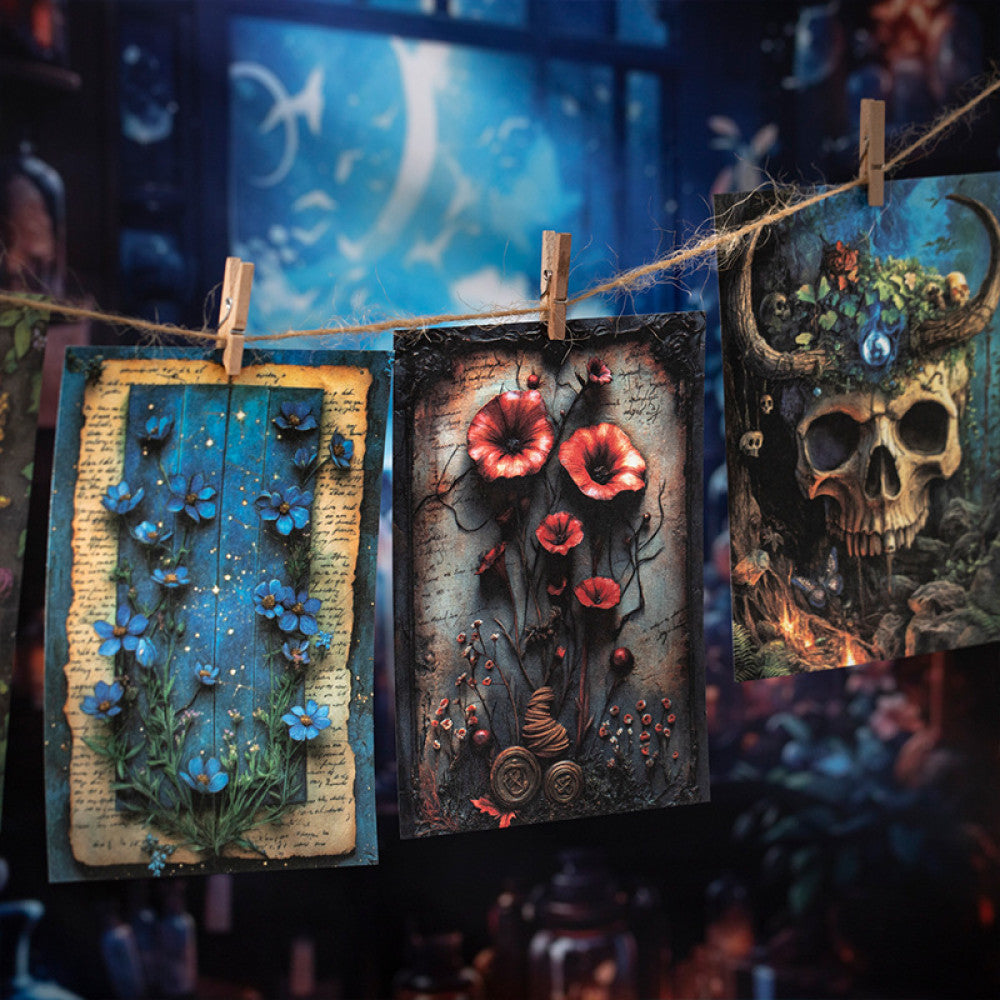 Witch s Magic Book Series Material Paper Notebook 6 Types image 1