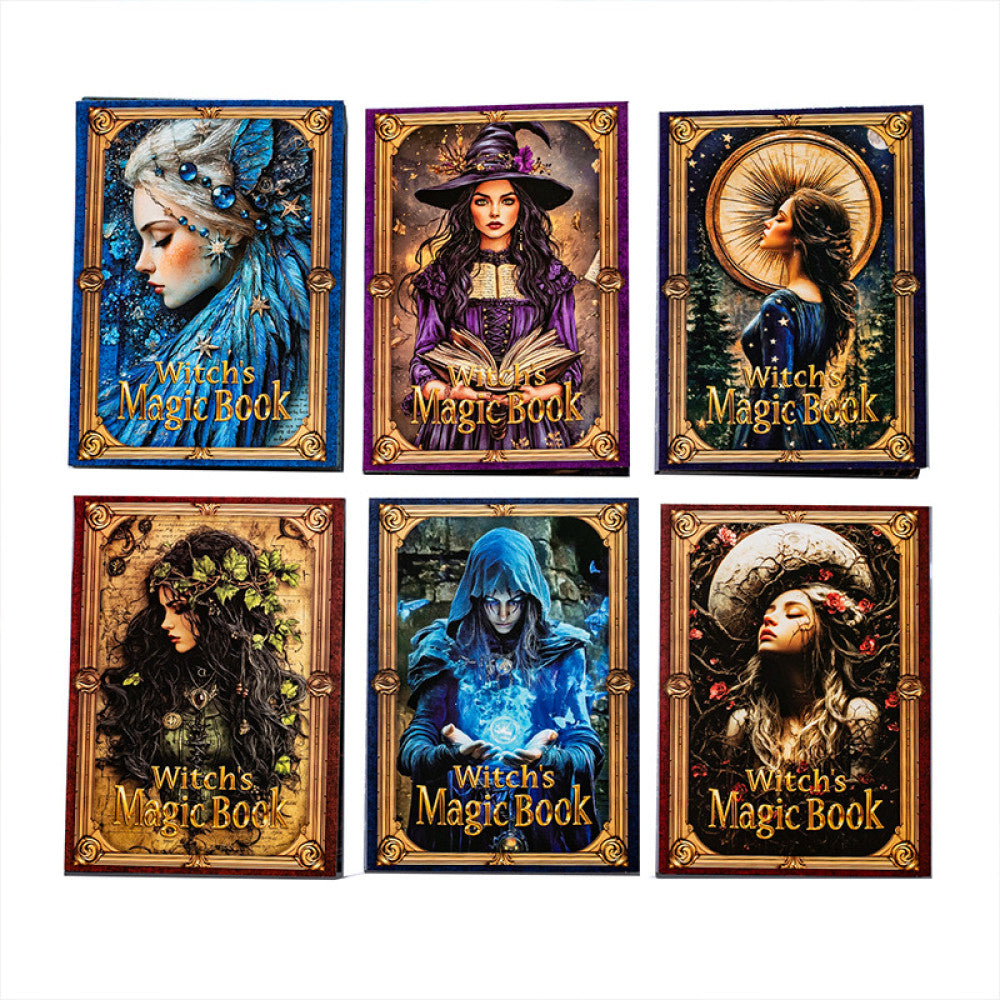 Witch s Magic Book Series Material Paper Notebook 6 Types image 4