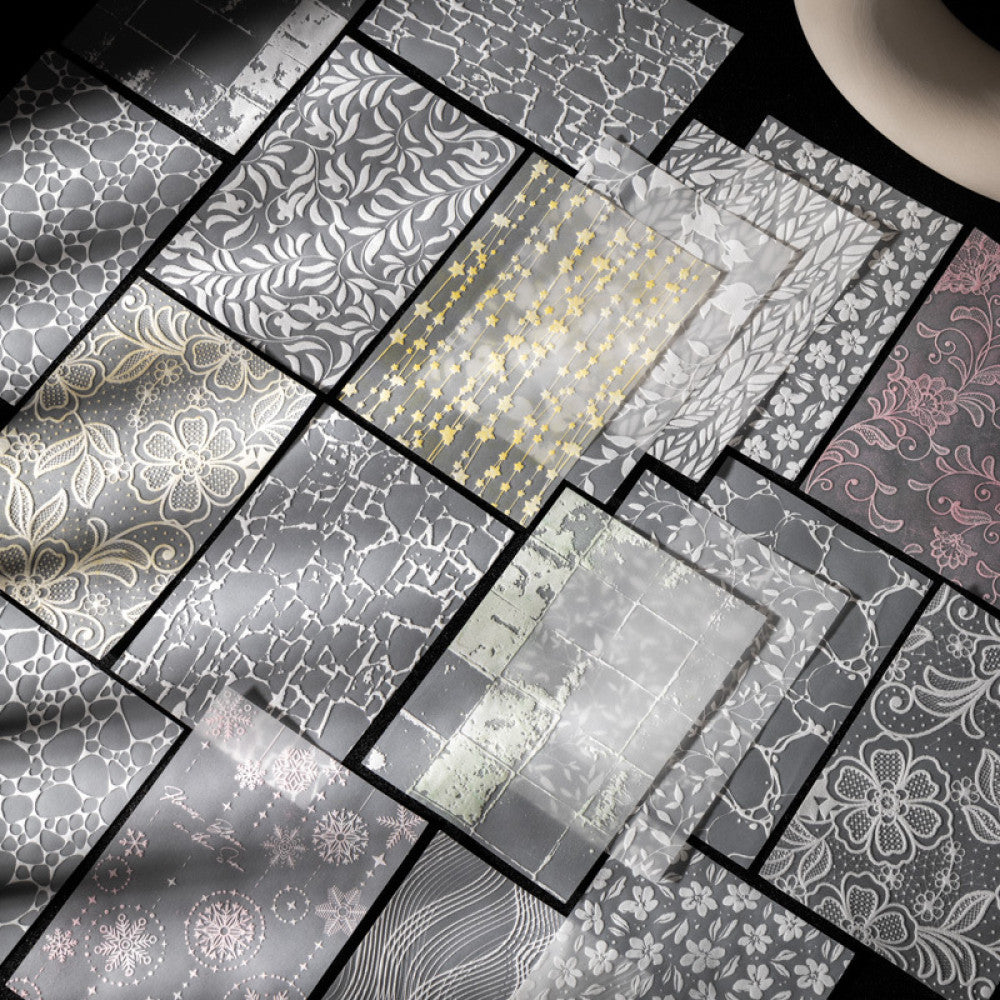 Snow Artist Series 3D Foaming Sulfuric Acid Material Paper 6 Types image 2