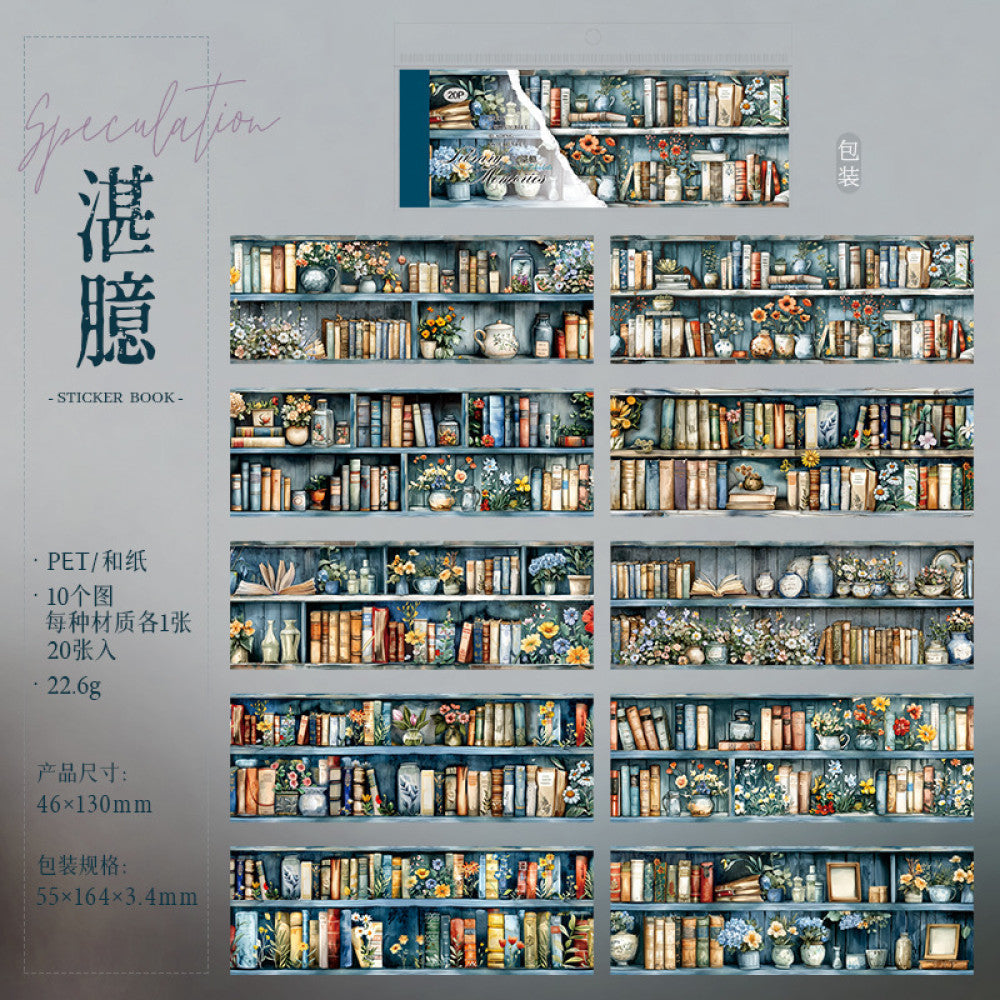 Book Collection Series Sticker book 6 Types