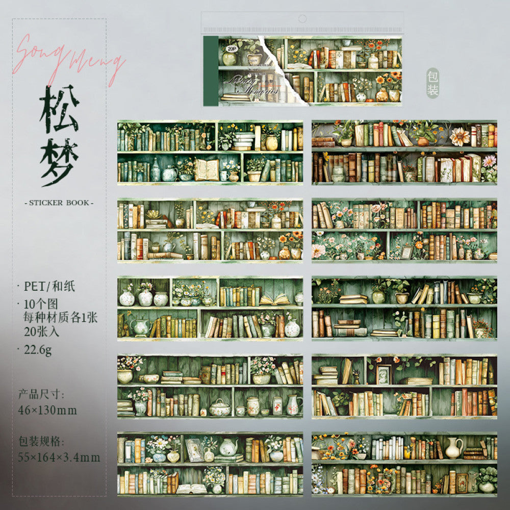 Book Collection Series Sticker book 6 Types image 6