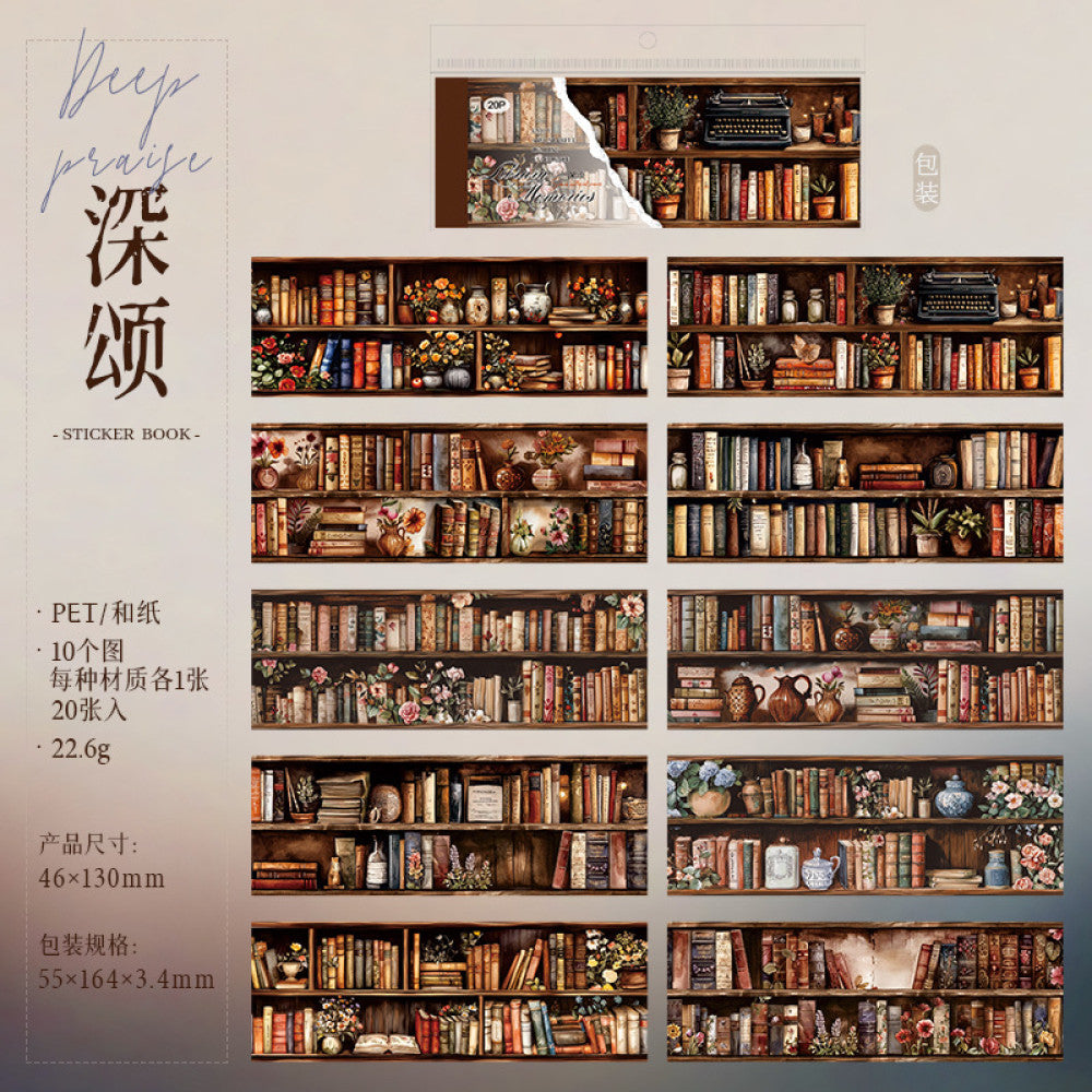 Book Collection Series Sticker book 6 Types
