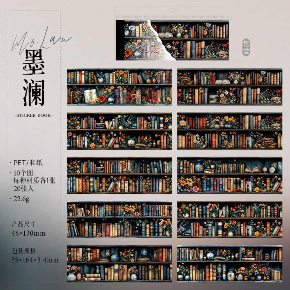 Book Collection Series Sticker book 6 Types