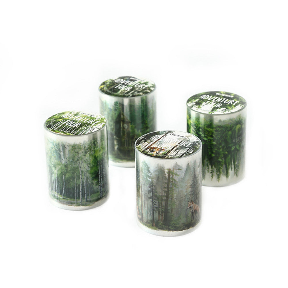 Landscaping tape Norwegian forest adventure PET Tape 4 Types 5cm 2m image 4