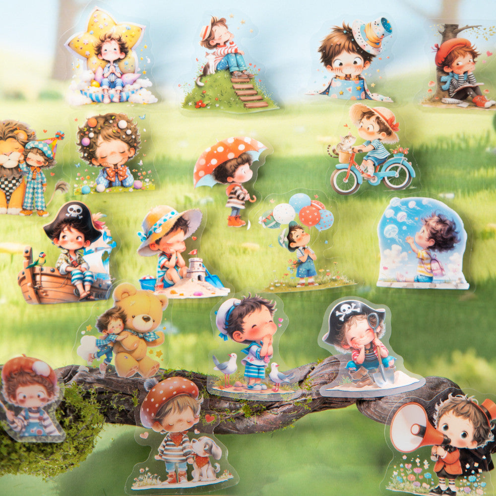 Daydream series cute little baby PETstickers 10 sheets image 3
