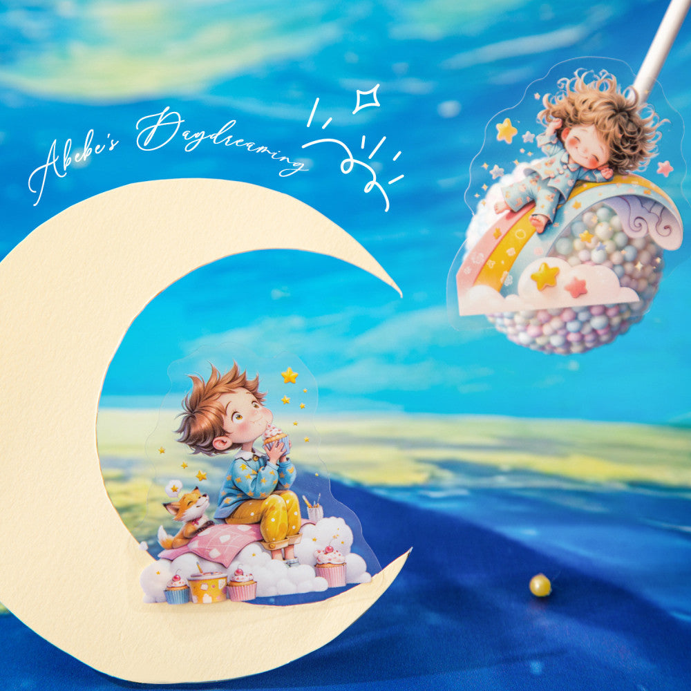 Daydream series cute little baby PETstickers 10 sheets image 0