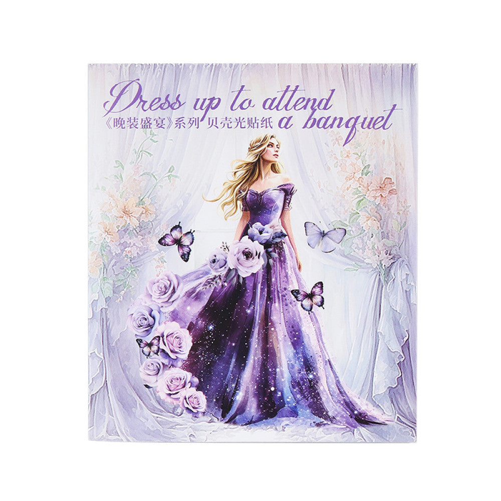 Evening Feast Series Fairy Character Theme PET Stickers image 7