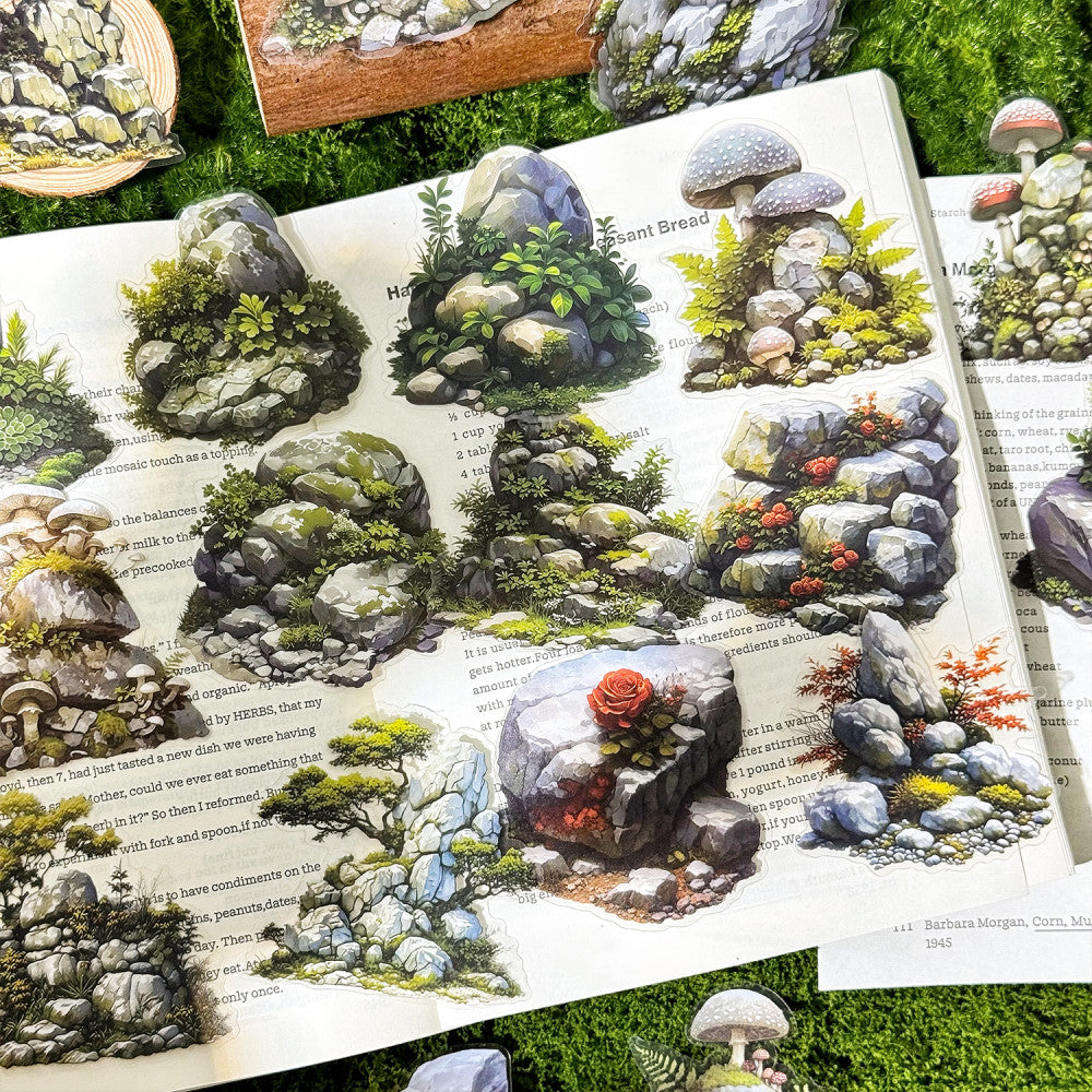 Retro Forest Animal PET Stickers 6 Types 25 Sheets image 2