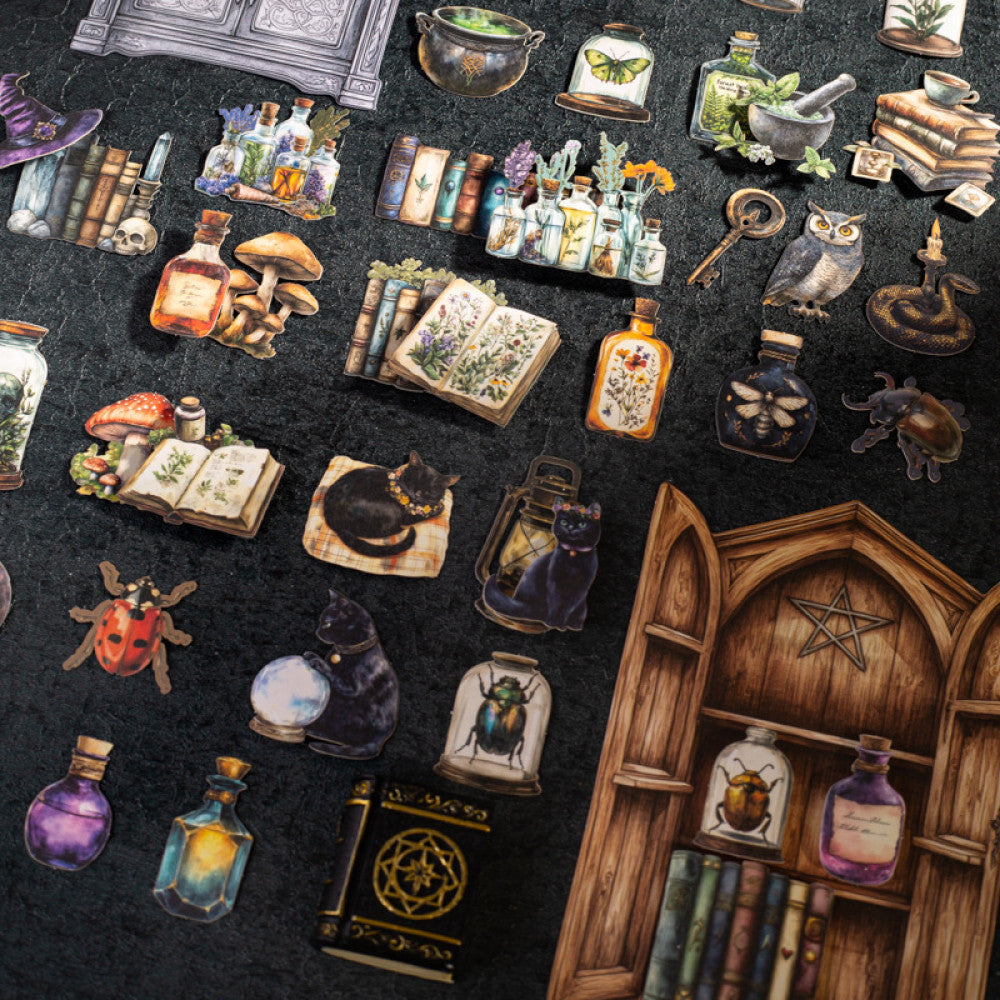 Magic Theme DIY Hard Card Any Magic Cabinet Series 6 Styles 25 Cards image 0