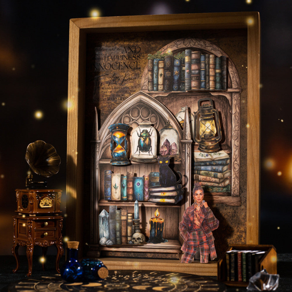 Magic Theme DIY Hard Card Any Magic Cabinet Series 6 Styles 25 Cards image 1