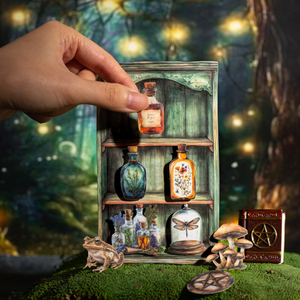 Magic Theme DIY Hard Card Any Magic Cabinet Series 6 Styles 25 Cards image 2