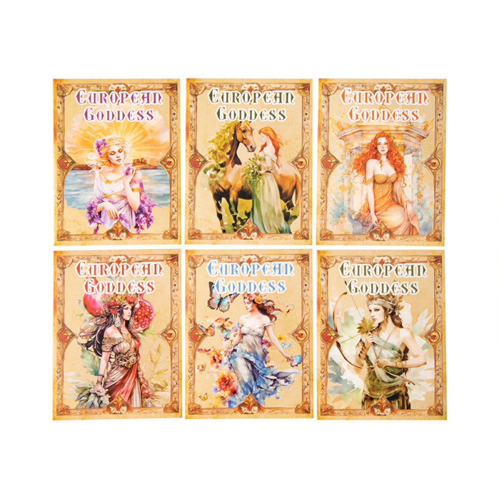 Mythology Theme Landscape Base PET Stickers 6 Styles 15 Pcs image 4