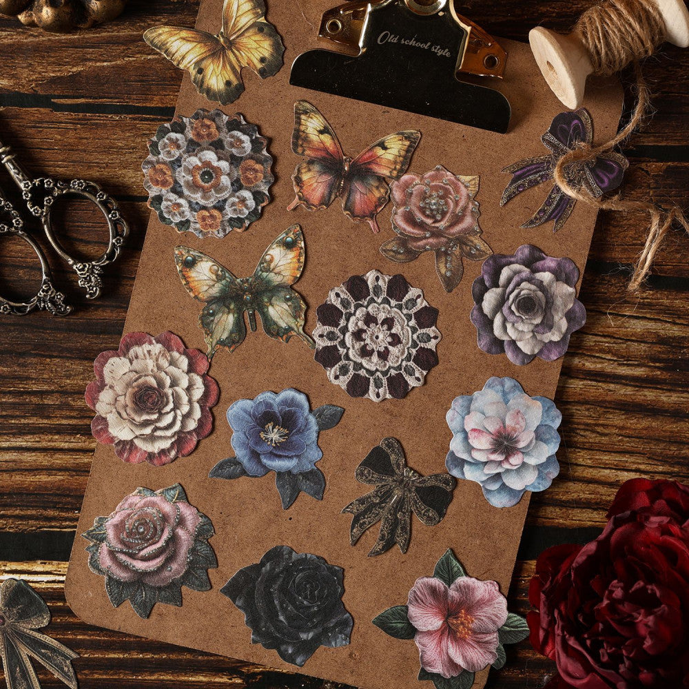 Splendid Series Paper Stickers 6 Types 10 Pcs image 4