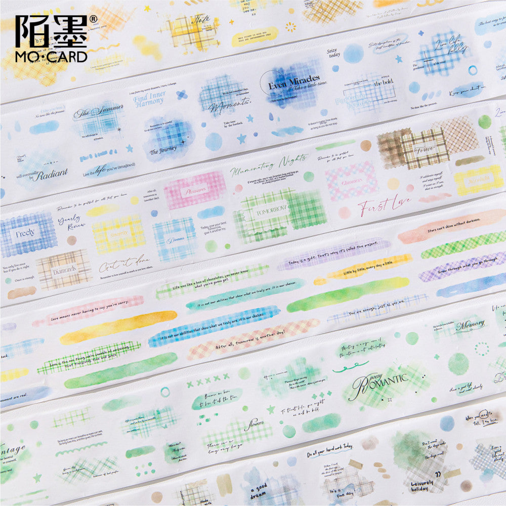Colorful checkered pattern series Washi Tape 5cm 2m image 2