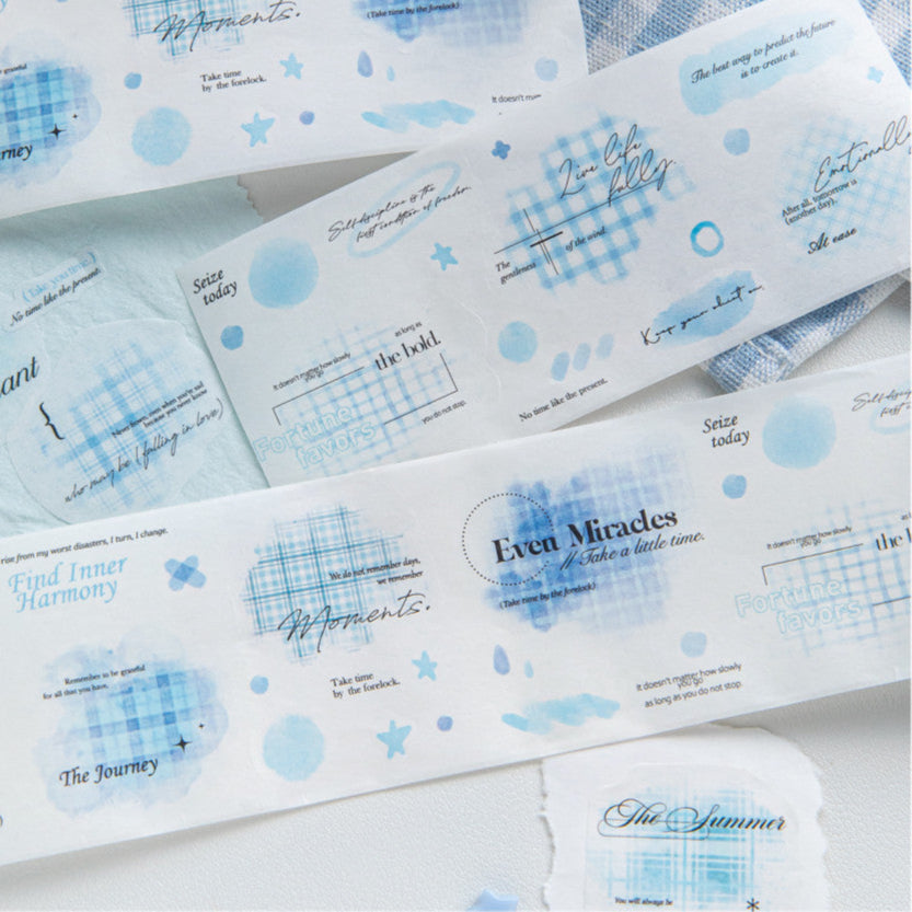 Colorful checkered pattern series Washi Tape 5cm 2m image 3