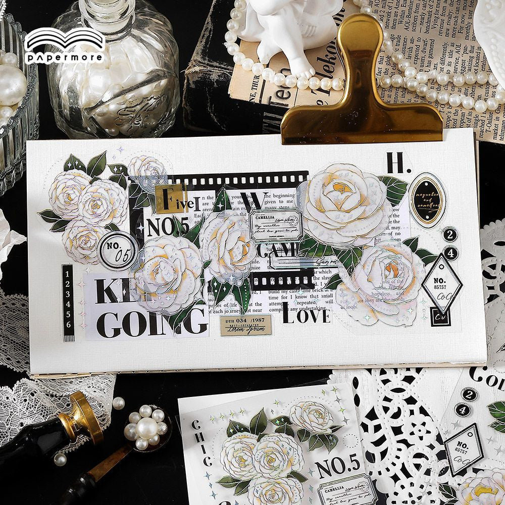 Flower Dream Series PET Stickers 4 Styles image 3