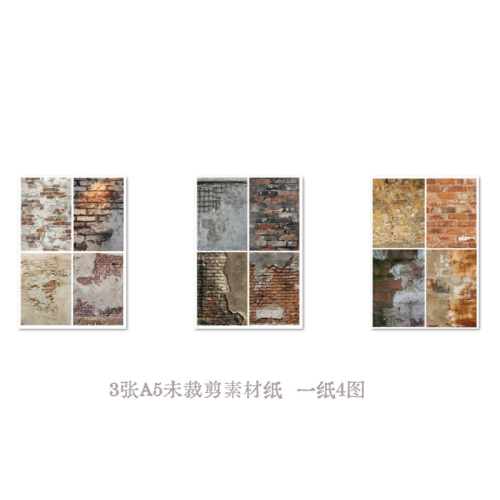 Mottled wall background paper 10cm 15 cm image 6