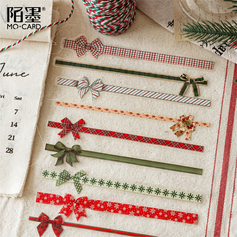Christmas series Retro PET Stickers 4 types 20 Sheets image 3