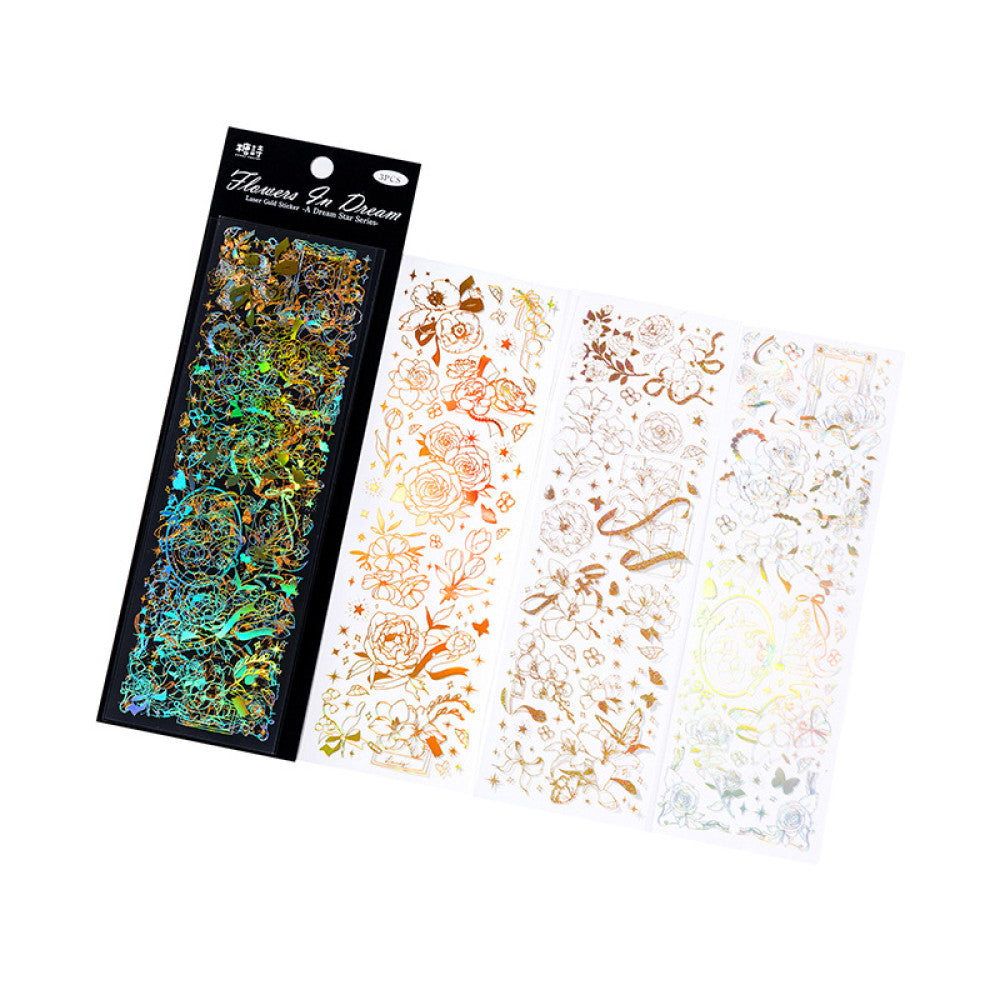 Star Dream Series PET Stickers 4 Types