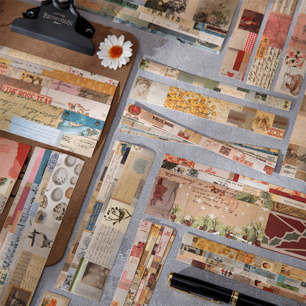 Beautiful Day Retro Corridor Series 6 DIY stickers for collage notebooks image 0