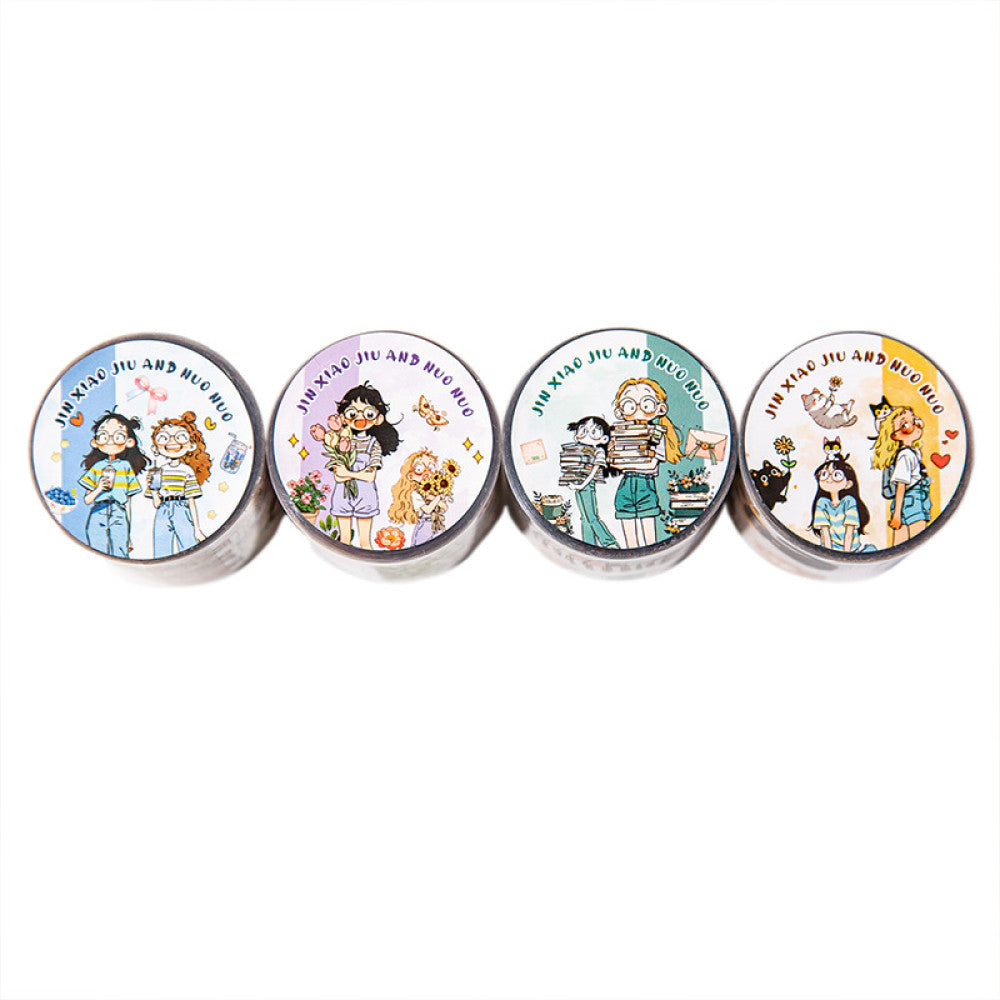 Character Landscape PET Tape 4 Types 5cm 2m image 5