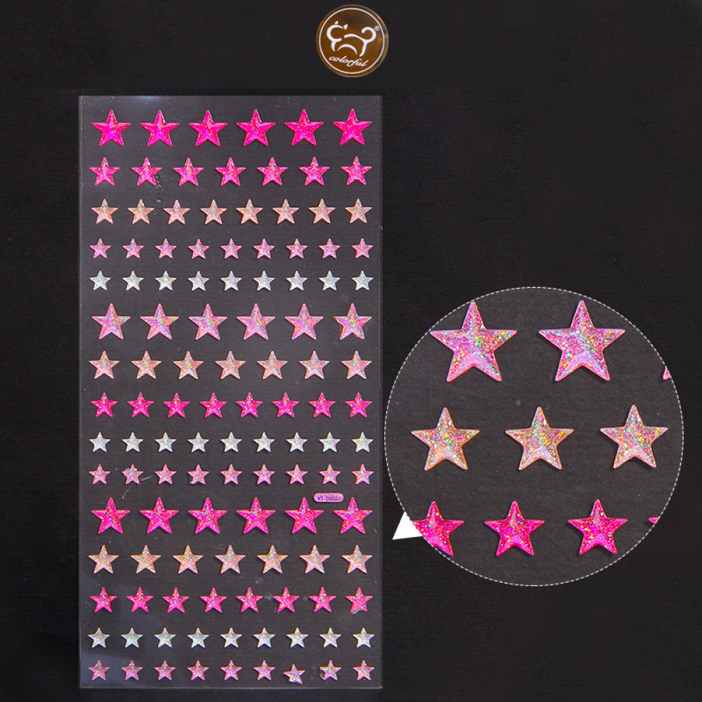 Love Crystal Sticker 3D Booklet Decoration 9 Styles image 5