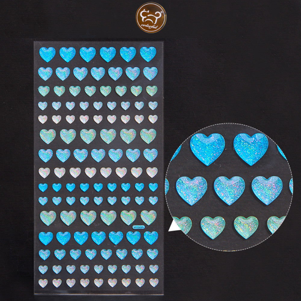 Love Crystal Sticker 3D Booklet Decoration 9 Styles image 8