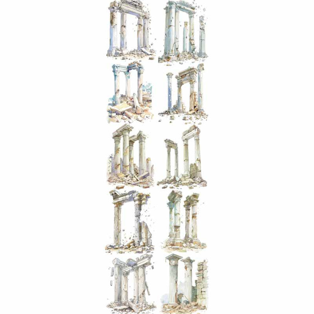 Homemade Roman column landscape PET tape 9cm 100cm image 5