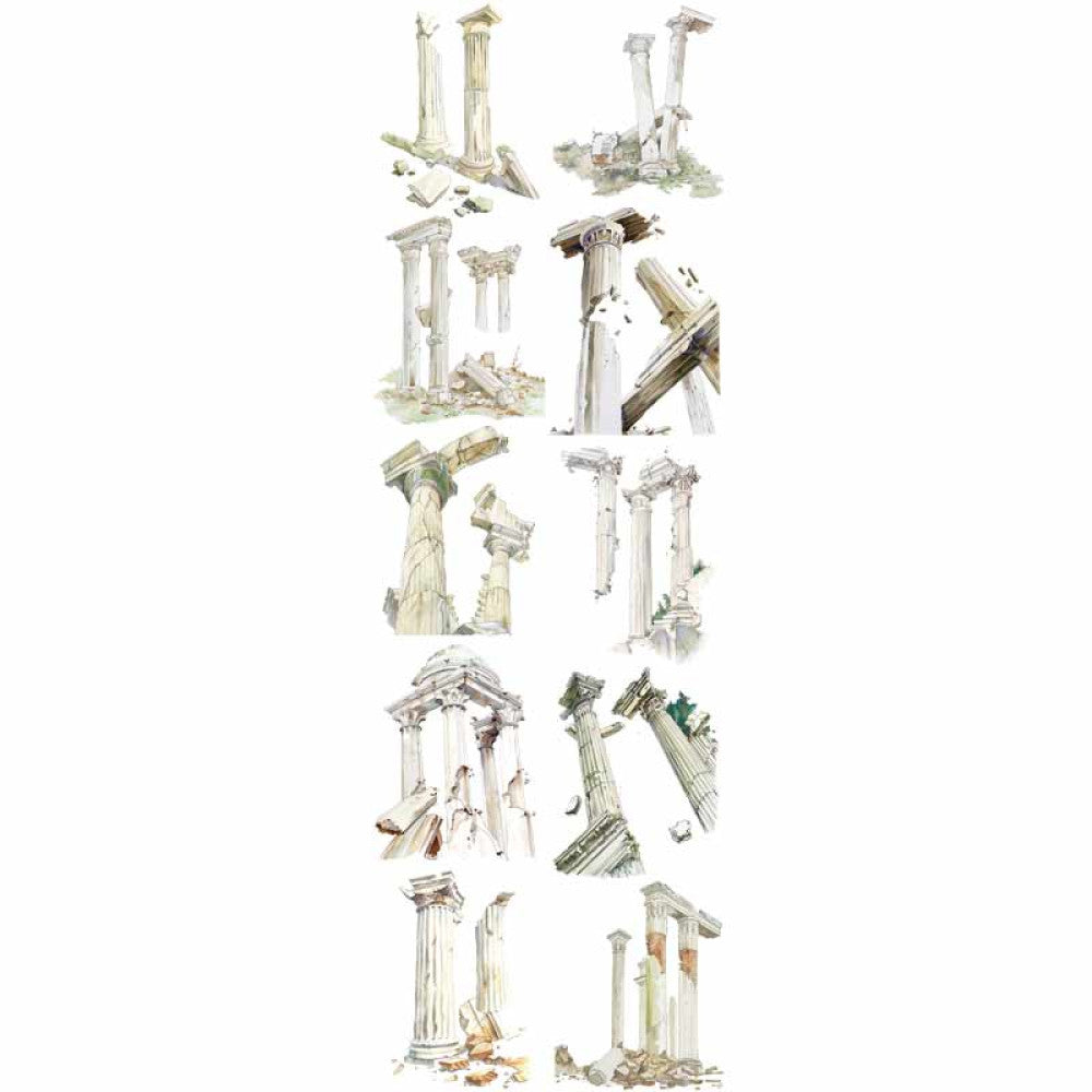 Homemade Roman column landscape PET tape 9cm 100cm image 7